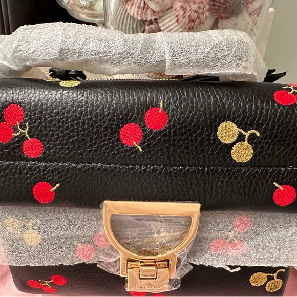 New Coccinelle Cherry Arlettis Bag - Picture 11 of 16